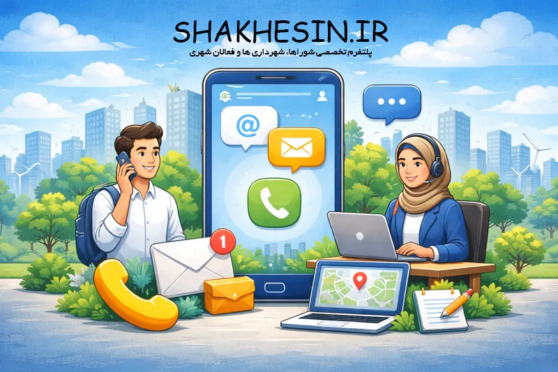 تماس با سامانه شاخصین